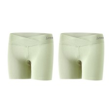 임산부 LOVE 심플골지 속바지 2p