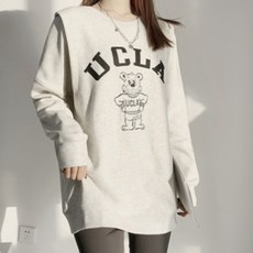 孕婦小熊印花長袖上衣