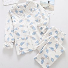 Estella蕾絲可愛胡蘿蔔睡衣上下套裝