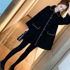 겟잇블루 여성용 패션 루즈 롱 캐주얼 임부복 트렌치 코트