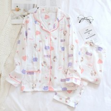 W領貓咪睡衣套裝