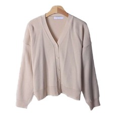 린다샵 여성용 루즈핏 브이넥 니트 가디건 CD1829K21