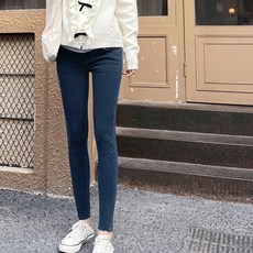 임부용 스판 슬림 데님 하의