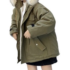 루나글램 에스텔라 임산부 면화 야상 WER42