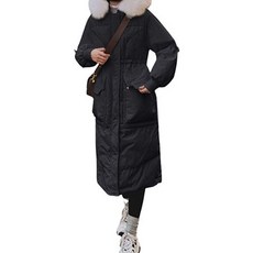 루나글램 에스텔라 캐주얼 임산부 롱패딩 WER67