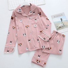 Estella可愛小狗孕婦睡衣上下套裝