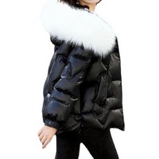 루나글램 에스텔라 두꺼운 임산부 숏패딩 WER65
