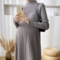 에스텔라 따뜻한 니트 임산부 원피스 sds145
