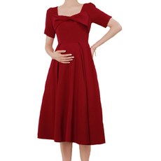 孕婦大碼長版連身裙