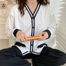 孕婦蝴蝶結睡衣上下身套裝