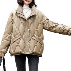 에스텔라 디자인 임산부 숏패딩 WER58