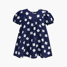 moimoln 幼兒柔軟圓圈花朵短袖連衣裙 M212OPB93P