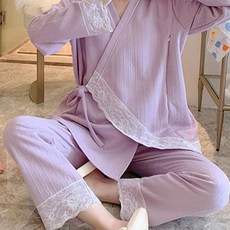 Estella 可愛設計孕婦睡衣上下套裝 PJM404