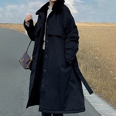 에스텔라 멋쟁이 허리밸트 코드 임산부 코트