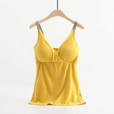 多色羅紋哺乳長版內衣