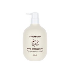 嬰兒多合一洗髮沐浴露, 500ml, 1入