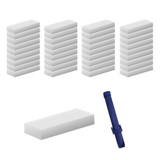 善宇樂園 去除頑固污漬神奇海綿 中型 50p + 夾子隨機出貨, 1套