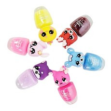 Tomini 孩童水性指甲油 8ml, 1組, 6款指甲油