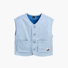 moimoln 兒童貼袋寬背心 M212VEG02P