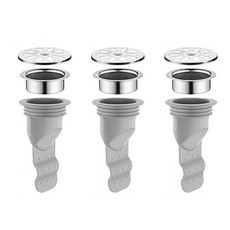 Regence排水管防反流矽膠束帶 Type B, 灰色, 3個