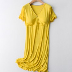 삼각별 임산부 브라내장 원피스잠옷