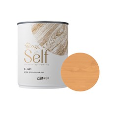 KCC숲으로 셀프 스테인 목재용 수성 페인트 무광, 버찌, 1L, 1개