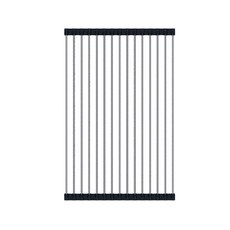 SENSEITA 可折疊不鏽鋼廚房層架 15管, 01 TPE 黑色