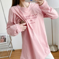 孕婦英文字樣長袖上衣