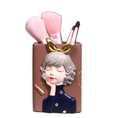 Life Sweet北歐風多功能插架, 1個, 都市女孩棕色