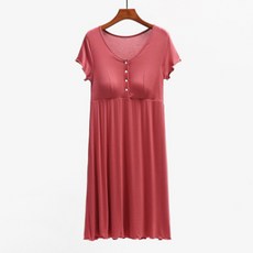 산욕기 수유 원피스