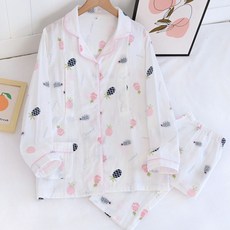 三角星小鳳梨可愛睡衣上下套裝