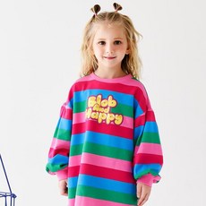 andiapple 女童 NEW 草莓繽紛連身裙