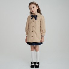 CURLYSUE 女童圍巾風衣 C221BYG01P