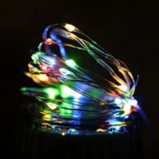 The GG LED戶外防水庭院燈 200顆 20m+遙控器組, 混色