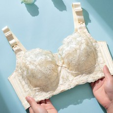 花蕾絲孕婦哺乳內衣