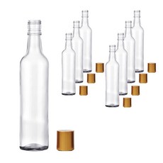 Mir 韓國黃金密封容器螺旋蓋, 500ml, 8入