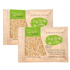 wooriga 燕麥片, 2個, 1 公斤