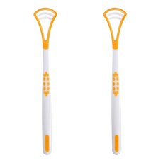 Pumamang舌苔刷 橘色, 2個, 18克