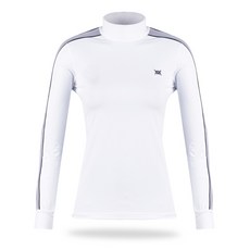 미우골프 미우스포츠 여성용 럭스골프 사이드 메쉬 모크넥 이너웨어 MW2M303W