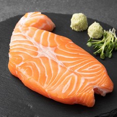 생 연어 스테이크 (냉장), 300g, 1개