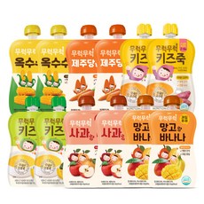 2ucareS 孩童果泥蔬菜粥綜合組, 玉米口味+胡蘿蔔口味+南瓜口味+地瓜口味+蘋果水梨口味+芒果香蕉口味, 1.2kg, 1組