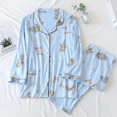 Shushuring大尺碼孕婦睡衣組