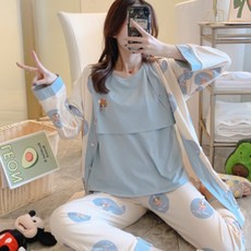 孕婦睡衣上下套裝 H8272