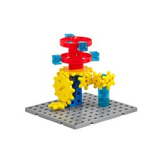 edx 艾迪客 我的百變齒輪系列入門積木組 43入, 混合顏色