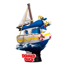 BEAST KINGDOM 野獸國 Refrican DS-029迪士尼唐納德鴨船Diorama數字BKD550664, 1個