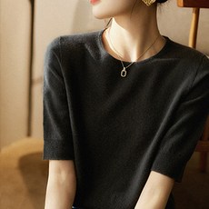 Lemon Soul 女款 Loro 圓領短袖針織衫