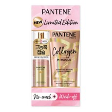 PANTENE 潘婷 維他命膠囊快速修護乳 90g+膠原蛋白精華護髮乳 400ml, 1組