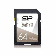 Silicon Power 廣穎電通 SDXC UHS-2 記憶卡 U3 V90, 64GB