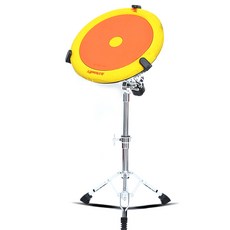 Bogring高級鼓練習墊 C型, 橘子, 1個