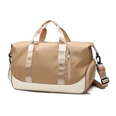 摩登抽繩風格休閒運動包, 14 米色